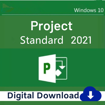 Project 2021 Standard For Windows Retail Key Online Activation Digital Download