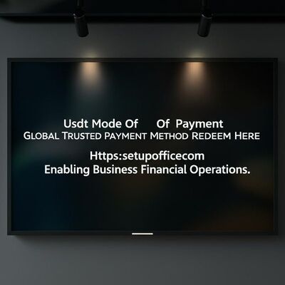 Usdt Mode Of Payment Global Trusted Payment Method Redeem Here Httpssetupofficecom Enabling Business Financial Operations