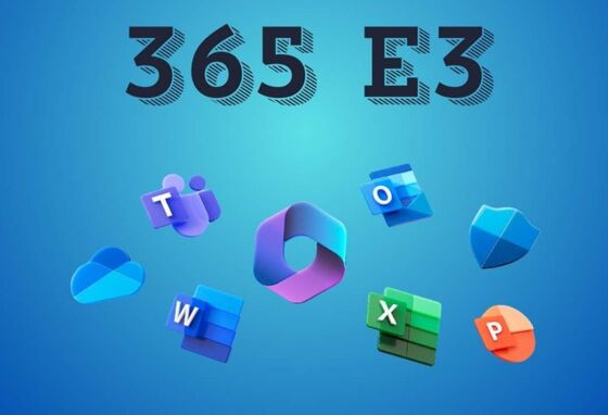 Userlimit 100 User Per License Microsoft 365 Enterprise E3 Windows Compatible Secure Cloud Collaboration Productivity Suite