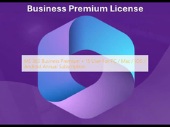 MS 365 Business Premium + 15 χρήστες Για PC / Mac / IOS / Android Ετήσια συνδρομή