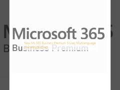 Νέα εγγύηση MS 365 Business Premium 5 Χρήστες Πολυγλωσσική 90 ημέρες